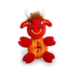 All For Paws Treat Hider TreatBull The Wild Bull Teddy Bear for Snacks